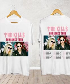 The Kills God Games Tour 2024 Shirt, The Kills Band Fan Shirt, The Kills 2024 Concert Shirt