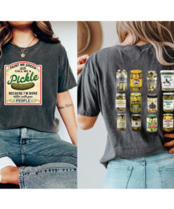 Vintage canned pickles t-shirt, canning season shirt, pickle jar shirt, pickle lovers shirt, canned pickles shirt