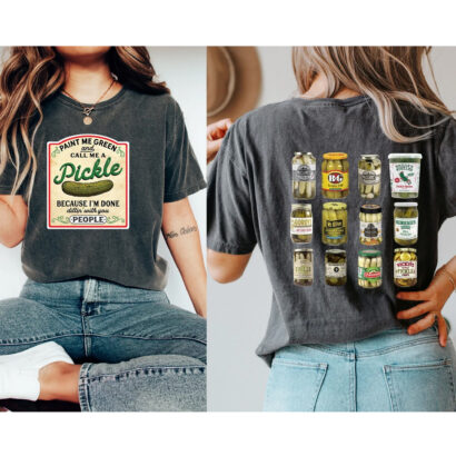 Vintage canned pickles t-shirt, canning season shirt, pickle jar shirt, pickle lovers shirt, canned pickles shirt