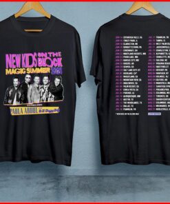 NKOTB Shirt, New Kids On The Block T Shirt Magic Summer 2024 Tour T-Shirt, NKOTB Graphic Tee, NKOTB Concert shirt