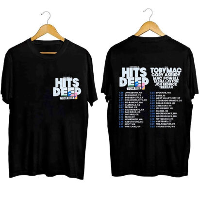 TobyMac Hits Deep Tour 2024 Shirt, TobyMac Fan Shirt, Rapper TobyMac 2024 Concert Shirt, TobyMac Shirt, TobyMac Tour Gift