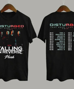 Disturbed Take Back Your Life Tour Falling in Reverse 2024 Tour T-Shirt Sweatshirt, Disturbed Concert, Falling In Reverse, Anniversary Gift