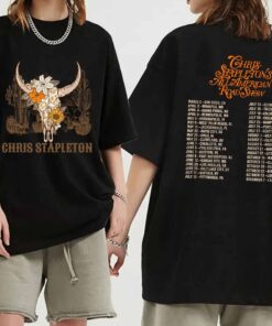 Chris Stapleton All American Road Show 2024 Tour Shirt, Chris Stapleton Fan Shirt, Chris Stapleton Country Music Tour Shirt