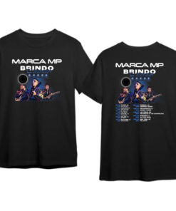 Marca MP Brindo Tour 2024 Shirt, Marca MP Band Fan T-Shirt, Brindo 2024 Concert T-Shirt, Marca MP 2024 Tour Shirt