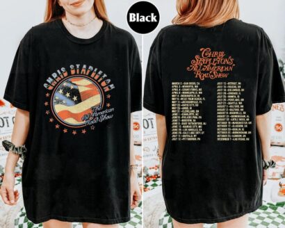 All American Road Show 2024 Tour Shirt, Chris Stapleton Fan Shirt, Chris Stapleton Country Music Tour Shirt