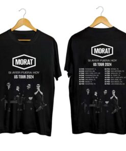 Morat Si Ayer Fuera Hoy US Tour 2024 Shirt, Morat Band Fan Shirt, Morat 2024 Concert Shirt, Si Ayer Fuera Hoy Tour Shirt