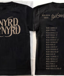 Lynyrd Skynyrd ZZ Top Tour 2024 Shirt, ZZ Top World Tour 2024 Shirt, Lynyrd Skynyrd Tour 2024 Tee, Sharp Dressed Simple Man US Tour Shirt