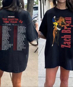 Zach Bryan The Quittin Time Tour Shirt, Zach Bryan Tour 2024 Tshirt