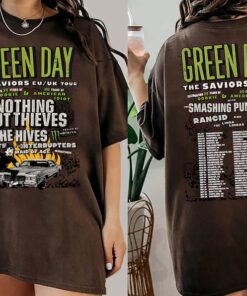 Green Day The Saviors Tour 2024 Shirt, Green Day Band Fan Shirt, Green Day 2024 Concert Shirt, Green Day Fan Gift