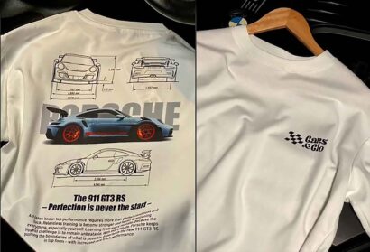 Porsche 911 GT3 RS Aesthetic Tshirt, Porsche 911 GT3 RS 2 side Tshirt