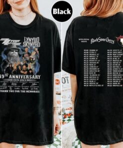 Lynyrd Skynyrd ZZ Top Tour 2024 Shirt, ZZ Top World Tour 2024 Sweatshirt, Lynyrd Skynyrd Tour 2024 Tee