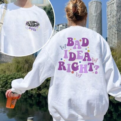 Olivia Rodrigo Shirt, Bad Idea Right Shirt, Olivia Sour Tour Shirt