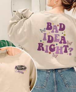 Olivia Rodrigo Shirt, Bad Idea Right Shirt, Olivia Sour Tour Shirt