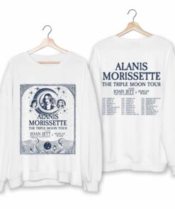 Alanis Morissette The Triple Moon Tour 2024 Shirt, Alanis Morissette Fan Shirt, Alanis Morissette 2024 Tour