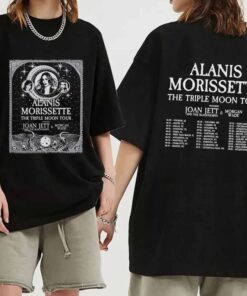 Alanis Morissette The Triple Moon Tour 2024 Shirt, Alanis Morissette Fan Shirt, Alanis Morissette 2024 Tour