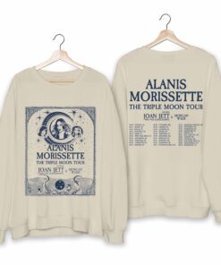 Alanis Morissette The Triple Moon Tour 2024 Shirt, Alanis Morissette Fan Shirt, Alanis Morissette 2024 Tour