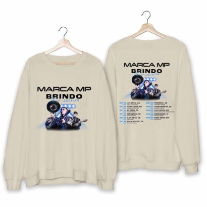 Marca MP Brindo Tour 2023 2024 Shirt, Marca MP Band Fan Shirt, Marca MP 2024 Tour Shirt, Brindo 2024 Concert Shirt