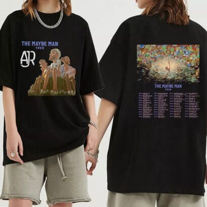 AJR The Maybe Man Tour 2024 Tour Shirt, AJR Band Fan Shirt, The Maybe Man 2024 Concert Shirt