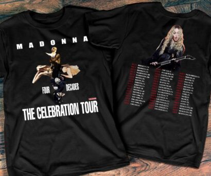 2023-2024 Madonna The Celebration Tour T-Shirt, Madonna Tour 2023 T-Shirt