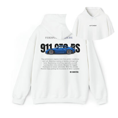 The Porsche 911 GT3 RS Blue Hoodie, Sweatshirt, TShirt