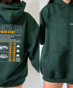 Porsche 911 GT3 RS Hoodie, Porsche 911 2side shirt