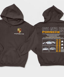 Porsche 911 GT3 RS Hoodie, Porsche 911 2side shirt