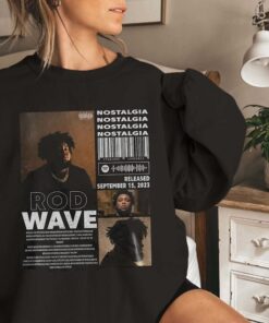 Rod Wave Rap Music Merch Shirt, Vintage Rod Wave Tee, Nostalgia Tour Album Rap 90s Tee, Rod Wave Tour Rapper Gift Sweatshirt