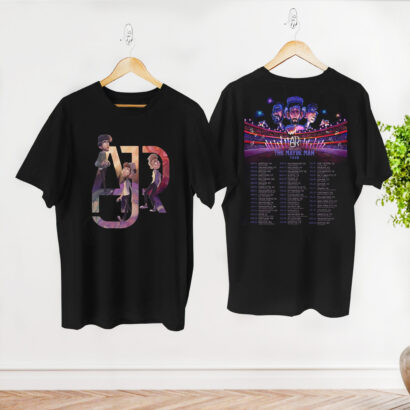 AJR The Maybe Man Tour 2024 Shirt, AJR Band Fan Shirt, Ajr Members Chibi Shirt, AJR Band Merch, Ajr Band Shirt, Ajr The Click Galaxy T-Shirt