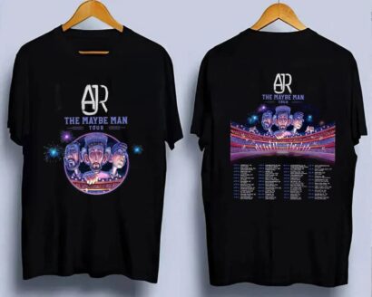 AJR The Maybe Man Tour 2024 Tour 2 sides Shirt, AJR Band Fan Sweatshirt, The Maybe Man 2024 Concert Shirt, AJR 2024 Concert Shirt