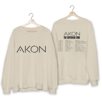 Akon The Superfan Tour 2023 Shirt, Akon Fan Shirt, Akon 2023 Concert Shirt, The Superfan 2023 Concert Shirt, The Superfan Tour Shirt