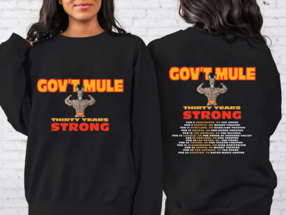 Gov't Mule The 30 Years Strong Tour 2024 Shirt, Gov't Mule Band Fan, Gov't Mule 2024 Concert T-Shirt