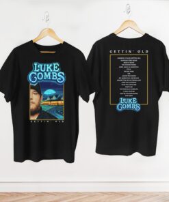 Graphic Luke Combs Shirt, Luke Combs Growing Up and Getting Old 2024 Tour T-Shirt, Luke Combs Country Music Shirt