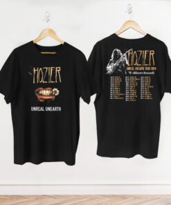 Hozier 2024 Tour Vintage Shirt, Hozier Unreal Unearth Tour 2024 Shirt, Hozier Tour Merch, Hozier Unreal Unearth Album, Hozier Fan Gift Shirt