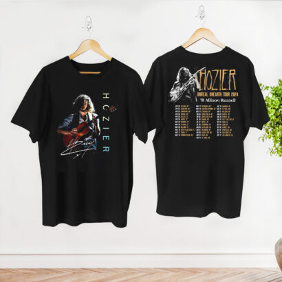 Hozier Unreal Unearth Tour 2024 Shirt, 2024 Hozier Tour Unisex Shirt, Hozier Tour Merch, Hozier Unreal Unearth Album, Hozier Fan Gift Shirt