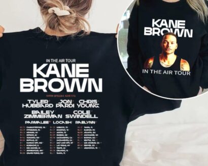 Kane Brown In The Air Tour 2024 Shirt, Kane Brown Fan Shirt, Kane Brown 2024 Concert Shirt, In The Air Concert Shirt