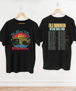 Embrace the Good Vibes No Bad Vibes Tour 2023 Old Dominion Shirt, Old Dominion Tour 2023 Merch, Old Dominion Shirt