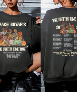 Zach Bryan Shirt, The Quittin Time 2024 Tour Shirt, Zach Bryan 2024 Tour Shirt, Zach Bryan Country Music, Vintage Zach Bryan