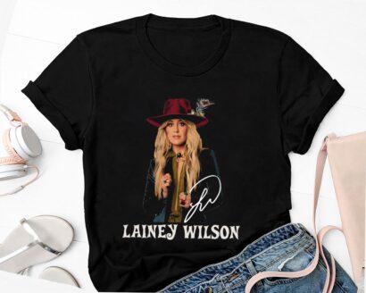 Lainey Wilson Signature TShirt, 2024 Lainey Wilson Country's Cool Again Tour Shirt, Lainey Wilson Fan Gift Shirt, Lainey Wilson Tour Merch