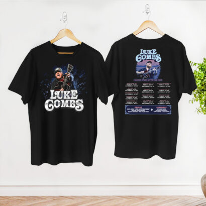 Luke Combs 2024 Tour Growing Up and Getting Old T-Shirt, Luke Combs Merch, Country Music Tee, Luke Combs Fan Shirt, Graphic Luke Combs Shirt