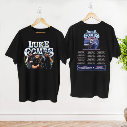 Luke Combs Shirt, Luke Combs Growing Up and Getting Old 2024 Tour T-Shirt, Luke Combs Merch, Country Music Shirt