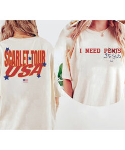 I Need Pe nis Doja Cat Scarlet Tour USA Shirt, Doja Cat Tour 2023 Shirt