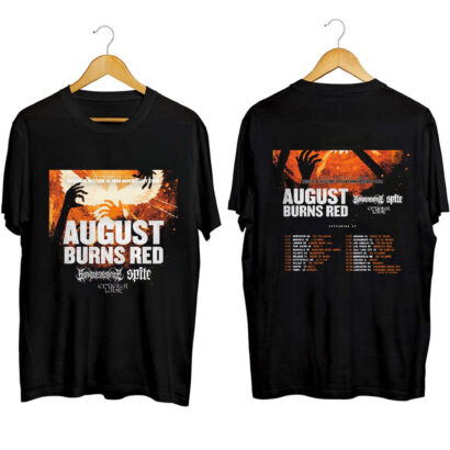 August Burns Red 2023 Tour Shirt, August Burns Red Band Shirt, August Burns Red 2023 Concert Shirt