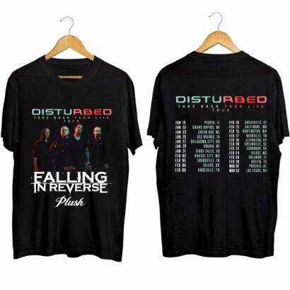 Disturbed 2024 Tour Shirt, Disturbed Band Shirt, Disturbed 2024 Concert Shirt