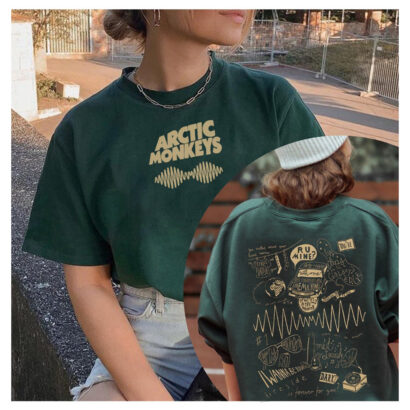 Arctic Monkeys Merch shirt, Arctic Music Shirt, Artic Monkey AM Tracklist Shirt