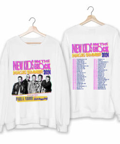 New Kids on the Block The Magic Summer Tour 2024 Shirt, New Kids on the Block Band Shirt