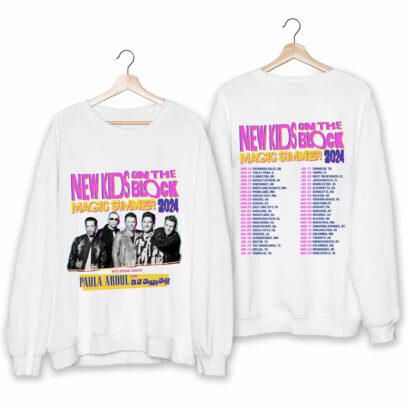 New Kids on the Block The Magic Summer Tour 2024 Shirt, New Kids on the Block Band Shirt