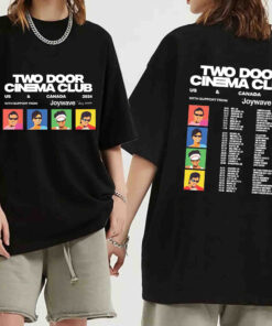 Two Door Cinema Club 2023 2024 Tour Shirt, Two Door Cinema Club Band Shirt, Two Door Cinema Club Concert Shirt