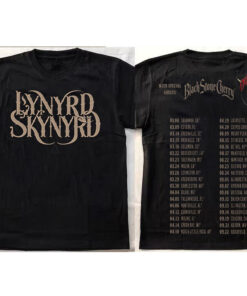 Lynyrd Skynyrd ZZ Top Tour 2024 Shirt, Lynyrd Skynyrd Tour 2024 Tee, Sharp Dressed Simple Man US Tour Shirt