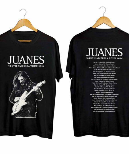 Juanes 2024 Tour Shirt, Juanes North American 2024 Tour Shirt, Juanes Shirt, Juanes 2024 Concert Shirt