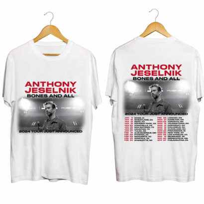 Anthony Jeselnik 2024 tour Shirt, Anthony Jeselnik Bones and All 2024 Tour Shirt, Anthony Jeselnik Shirt